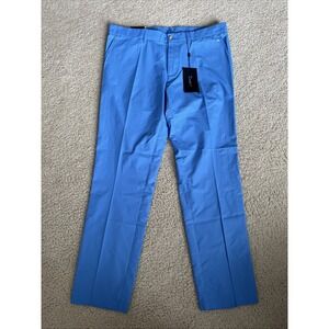 J. Lindeberg Slim Fit Golf J L ELOF Pants 38X32 Golf Blue $100 NWT